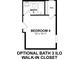 Optional bedroom 4 with walk-in closet and bathroom at 5435 Shelly Lynn Dr., Myrtle Beach, SC 29579