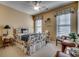 Charming bedroom with a vintage bed and neutral color palette at 58 Long Creek Dr., Murrells Inlet, SC 29576