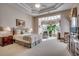 Main bedroom with a bay window and plenty of natural light at 58 Long Creek Dr., Murrells Inlet, SC 29576