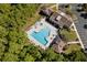 Resort-style pool with plenty of lounge chairs at 58 Long Creek Dr., Murrells Inlet, SC 29576