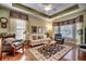 Relaxing living room with hardwood floors and ample natural light at 58 Long Creek Dr., Murrells Inlet, SC 29576