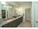 Double vanity bathroom with granite countertops at 5808 Bridlewood Rd., North Myrtle Beach, SC 29582