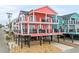 Two-story beach home with large deck and ocean views at 6001 - E-10 S Kings Hwy., Myrtle Beach, SC 29575