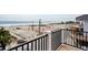 Oceanfront view with beach and basketball court at 6001 - E-10 S Kings Hwy., Myrtle Beach, SC 29575