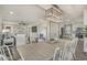 Elegant dining room with a large table and chandelier at 6001 - E8 S Kings Hwy., Myrtle Beach, SC 29575