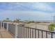 Beachfront view with playground and boardwalk access at 6001 - E8 S Kings Hwy., Myrtle Beach, SC 29575