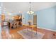 Casual dining area adjacent to kitchen at 6803 E Highway 19, Loris, SC 29569