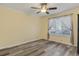 Bright bedroom with neutral walls and laminate flooring at 800 Egret Circle # 57, Little River, SC 29566