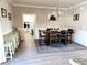 Dining area features a stylish rug and decor at 926 Eula Dr., Conway, SC 29526