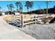 Automatic gate entrance with gravel driveway at 926 Eula Dr., Conway, SC 29526