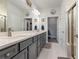 Spa-like bathroom with double vanity, walk-in shower, and ample storage at 1204 Passante Ave., Myrtle Beach, SC 29572
