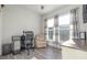 Home office with built-in desk, comfortable chair, and plenty of natural light at 1204 Passante Ave., Myrtle Beach, SC 29572