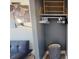 Organized closet featuring shelving, hanging space, and a decorative storage basket at 1207 S Ocean Blvd. # 50707, Myrtle Beach, SC 29577