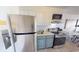 Fully-equipped kitchen with stainless steel appliances and ample countertop space at 1207 S Ocean Blvd. # 50707, Myrtle Beach, SC 29577