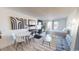 Modern living space with a comfortable seating and desk area at 1207 S Ocean Blvd. # 50707, Myrtle Beach, SC 29577