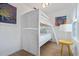 Charming bedroom with a bunk bed and colorful artwork at 147 Anglers Dr., Murrells Inlet, SC 29576