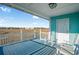 Deck with rocking chairs and marsh views at 147 Anglers Dr., Murrells Inlet, SC 29576