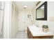 Clean bathroom featuring a large vanity and tiled floor at 1807 C Hillside Dr., North Myrtle Beach, SC 29582