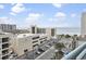 Aerial view showcasing oceanfront location and building at 201 74Th Ave. N # 701, Myrtle Beach, SC 29572