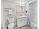 Bathroom with shower and vanity at 201 74Th Ave. N # 701, Myrtle Beach, SC 29572