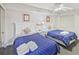 Guest bedroom with two twin beds and updated decor at 201 74Th Ave. N # 701, Myrtle Beach, SC 29572