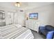 Bedroom with king size bed and ocean view at 201 74Th Ave. N # 701, Myrtle Beach, SC 29572