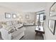 Living room features comfortable seating and ocean view at 201 74Th Ave. N # 701, Myrtle Beach, SC 29572