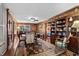 Cozy dining room with wood paneled walls and hardwood floors at 205 9Th Ave. N, North Myrtle Beach, SC 29582