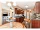 View of kitchen and Gathering room, granite counters, and stainless steel appliances at 278 Seagrass Loop, Myrtle Beach, SC 29588