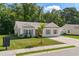 House exterior showcasing a newly built home with landscaping at 3348 Merganser Dr., Conway, SC 29527