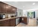 Open concept kitchen with granite countertops and island at 3348 Merganser Dr., Conway, SC 29527