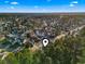 Wide aerial view of neighborhood, highlighting property location at 394 Blackberry Ln., Myrtle Beach, SC 29579