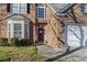 House entrance with red door and brick facade at 394 Blackberry Ln., Myrtle Beach, SC 29579