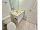 Bathroom featuring vanity, toilet, and ceramic tile flooring at 4273 Santolina Way # E, Murrells Inlet, SC 29576