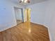 Bedroom featuring wood-look floors, and a mirrored closet at 4273 Santolina Way # E, Murrells Inlet, SC 29576