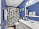 Clean bathroom with a shower/tub and updated vanity at 500 Fairway Village Dr. # 1-O, Myrtle Beach, SC 29588