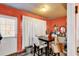 Small dining area with a table and chairs near the kitchen at 500 Fairway Village Dr. # 1-O, Myrtle Beach, SC 29588
