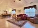 Living room with seating area and hardwood floors at 534 Drake Ln., Surfside Beach, SC 29575