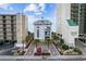 Oceanfront property with parking and nearby high rise buildings at 5750 Oyster Catcher Dr. # 1124, North Myrtle Beach, SC 29582