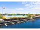 Waterfront restaurant with outdoor seating and boat docks at 5750 Oyster Catcher Dr. # 1124, North Myrtle Beach, SC 29582
