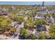 Aerial view of community with houses, trees, and parking at 5905 South Kings Hwy. # 908 C, Myrtle Beach, SC 29575