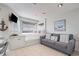 Studio bedroom with bed, sofa, and TV at 5905 South Kings Hwy. # 908 C, Myrtle Beach, SC 29575