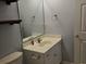 Clean bathroom with vanity, sink, and toilet at 601 Hillside Ave. N # 1623, North Myrtle Beach, SC 29582