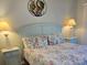 Relaxing bedroom with a queen bed and light-colored furnishings at 601 Hillside Ave. N # 1623, North Myrtle Beach, SC 29582