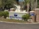 Ocean Keyes community entrance with brick pillars and signage at 601 Hillside Ave. N # 1623, North Myrtle Beach, SC 29582