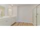 Double vanity bathroom with a large walk-in shower at 632 Grateful Dr., Little River, SC 29566