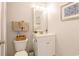 Clean bathroom with a vanity, toilet and shower at 804 Crumpet Ct. # 1151, Myrtle Beach, SC 29579