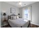 Cozy bedroom featuring a full bed, and a window with natural light at 804 Crumpet Ct. # 1151, Myrtle Beach, SC 29579