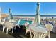 Resort pool deck featuring outdoor seating and ocean view at 9550 Shore Dr. # 1226, Myrtle Beach, SC 29572