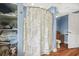 Bathroom with shower and linen closet at 113 Meeting St., Georgetown, SC 29440